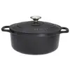 Image de Cocotte en fonte émaillée 28cm noir - PUC472801 - CHASSEUR