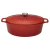 Image de Cocotte ovale en fonte émaillée 33cm rubis sublime - PUC473358 - CHASSEUR