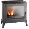 Image de Poêle à bois fonte modena anthracite - 9175-44 - Moderna - INVICTA