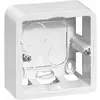 Image de Legrand Mosaic - cadre saillie 2 modules - Blanc