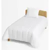 Image de Couette Blanche Coton Percale 91 fils - Tempérée - 140x200 - 13050