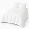 Image de Couette Blanche Coton Percale 91 fils - Tempérée - 240x260 - 13052