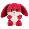 Image de Peluche - GIPSY TOYS - Lapin CUTYDOOS 13 CM - couleur framboise - RUBY