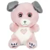 Image de GIPSY TOYS Cutydoo Love Chien Peluche 13 cm Rose Gris