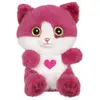 Image de GIPSY TOYS Cutydoos Love Cat - Rose Framboise - 13 cm