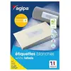 Image de Agipa Étiquettes adresse 63,5 x 33,9 mm