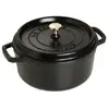 Image de Staub Cocotte en Fonte 24cm 3.8L Noir