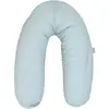 Image de Coussin maternité U en jersey coton Vert d'eau Étoiles