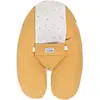 Image de MultiRelax Coussin maternité et allaitement 3-en-1 Jaune/Pois Réversible