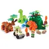 Image de Ecoiffier jouet de construction Dinoland   Multicolore
