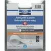Image de GEB Joint Prêt à Poser - Largeur 41 mm x 3,35 m - Blanc