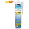 Image de Geb Mastic silicone sanitaire neutre Gebsicone W2 - 310 ml - Translucide