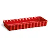Image de Tourtière rectangle rouge 36 cm