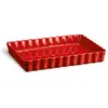 Image de Tourtière rectangle rouge 33 cm