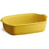 Image de Plat à four rectangle jaune 22 cm