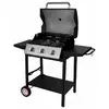 Image de Barbecue gaz 3 feux 10.5kw noir - 335541 - SOMAGIC