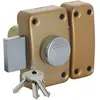 Image de Verrou à bouton CITY 25 cylindre de 45mm ISEO 10020452