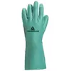 Image de DELTA PLUS NITREX VE802 - Gants nitrile - Flocage coton - 33 cm - Vert - T10/11