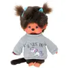 Image de Bandai Poupée Monchhichi tee-shirt Licorne