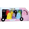Image de JEMINI Coffret de peluches famille Barbapapa - 9 personnages - Boîte bus