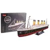 Image de Explora Puzzle 3D Titanic lumineux - 266 pièces