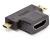 Image de D2 Diffusion D2 Adaptateur 0 micro et mini HDMI mâle/ HDMI femelle