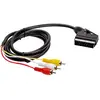 Image de Câble péritel mâle/3 RCA 1,5m D2 Diffusion
