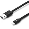 Image de WE Câble Micro USB Plat 1m réversible - Connecteur Ultra Résistant - Charge Rapide pour Samsung Huawei Nexus Sony - Noir