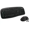 Image de WE Kit clavier et souris sans fil noir