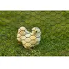 Image de NATURAL Treillis en Fil Galvanisé Hexagonal - 0,5 x 3 m - Épaisseur 13 mm - Vert