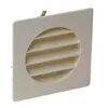 Image de Nicoll grille extérieure - Avec moustiquaire - Ø 100mm