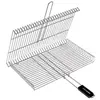 Image de COOK IN GARDEN Grille pliante 40 x 30 cm - Chrome - Manche soft-touch