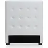 Image de Tête de Lit Capitonnée Amor 90cm Blanc