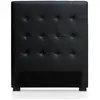 Image de Tête de Lit Capitonnée Amor 90cm Noir
