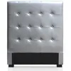 Image de Tête de Lit Capitonnée Amor 90cm Argent