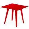 Image de Table d'Appoint Carrée Bimix 40cm Rouge