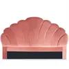 Image de Tête de Lit en Velours Shelly 180cm Rose