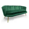 Image de Canapé 3 Places en Velours Dabren 185cm Vert