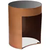 Image de Table d'Appoint Design Sela 50cm Cuivre & Noir