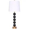 Image de Lampe à Poser Design Davina 81cm Noir & Blanc