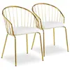 Image de Lot de 2 Chaises Design Comado 77cm Blanc