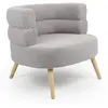 Image de Paris prix Fauteuil design bouclette - Gris