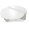 Image de Paris prix Lot de 2 tables basses rondes - Blanc