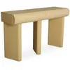 Image de Console Design 2 Tiroirs Sherazade 121cm Beige