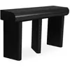Image de Console Design 2 Tiroirs Sherazade 121cm Noir