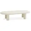 Image de Paris prix Table basse ovale Emory - Crème