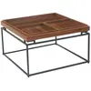 Image de Table Basse Compartimentée Tetris 80cm Noisette
