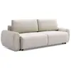 Image de Canapé Convertible 3 Places en Velours Tycia 251cm Beige