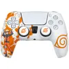 Image de Kit de protection en silicone pour manette Kxlicences Dualsense Naruto Blanc