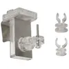 Image de Mobois Supports de tringle Clipvit 3 en 1 - Transparent